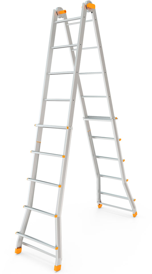 Telescopic comb Colombo Pratic 5+5 Steel (PRATIC5+5ACC)