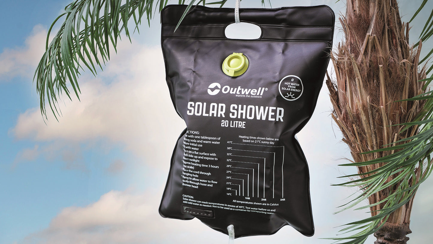Portable shower Outwell Solar Shower 20L Black (651067)