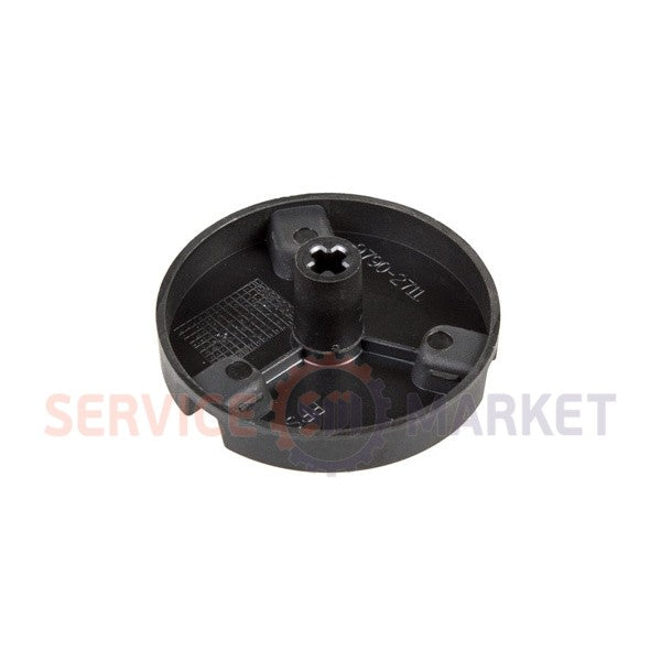 Coupler for microwave oven; H=23mm H petal=10mm D=64mm black