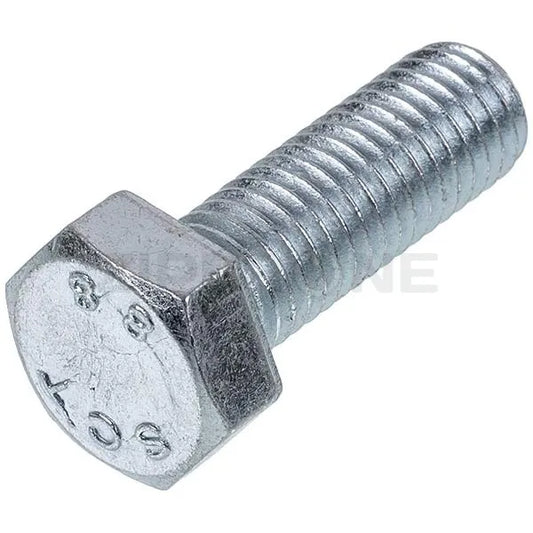Full thread bolt for washing machine M12x35 (galvanized) DIN 933
