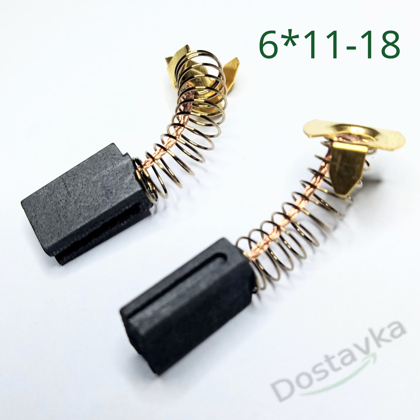Contact bracket commutator Graphite brushes for a 6*11 mm