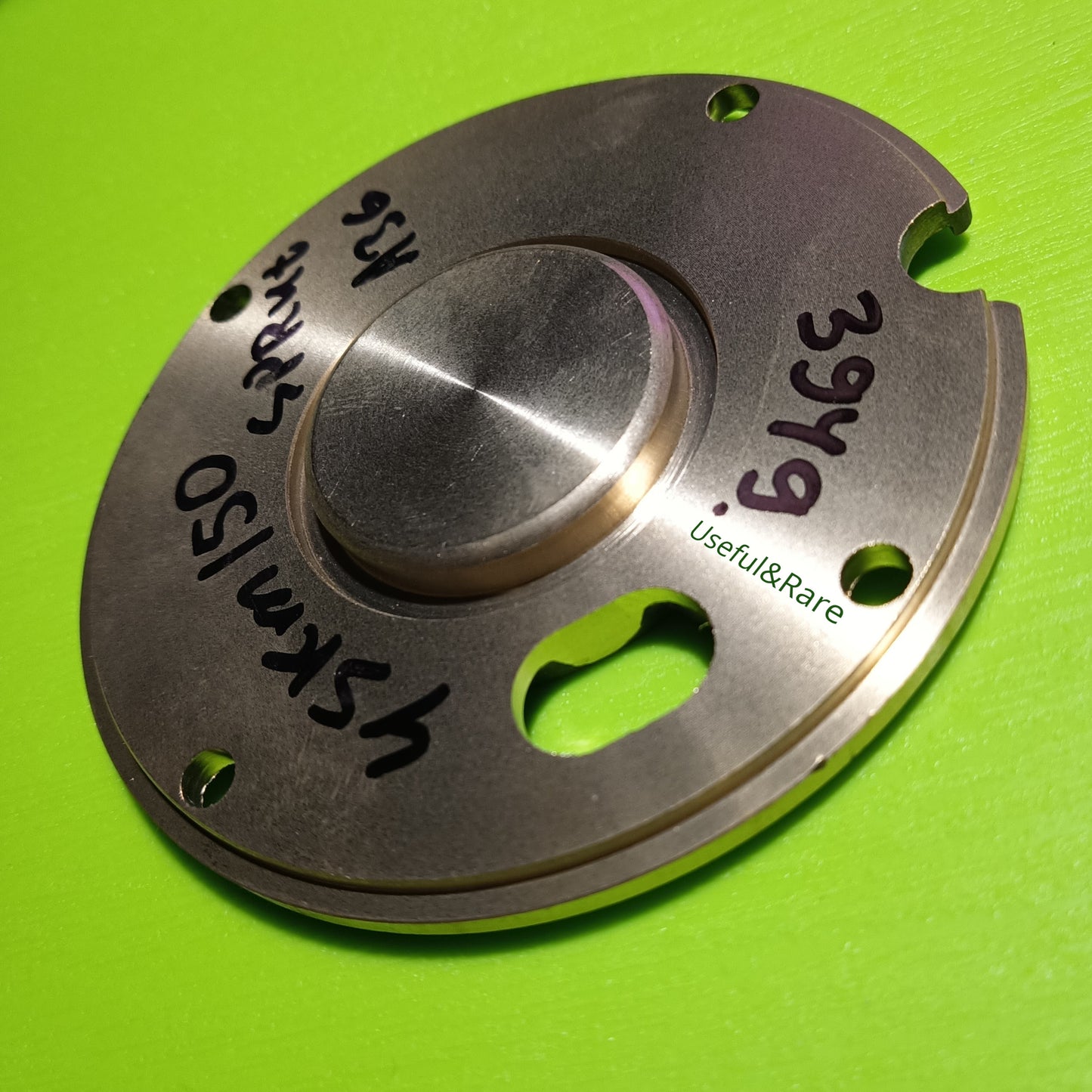 Flange of the upper working chamber of the Sprut pump/ Pumps+ 4SKm150 d96.5*11.5 brass (A36)