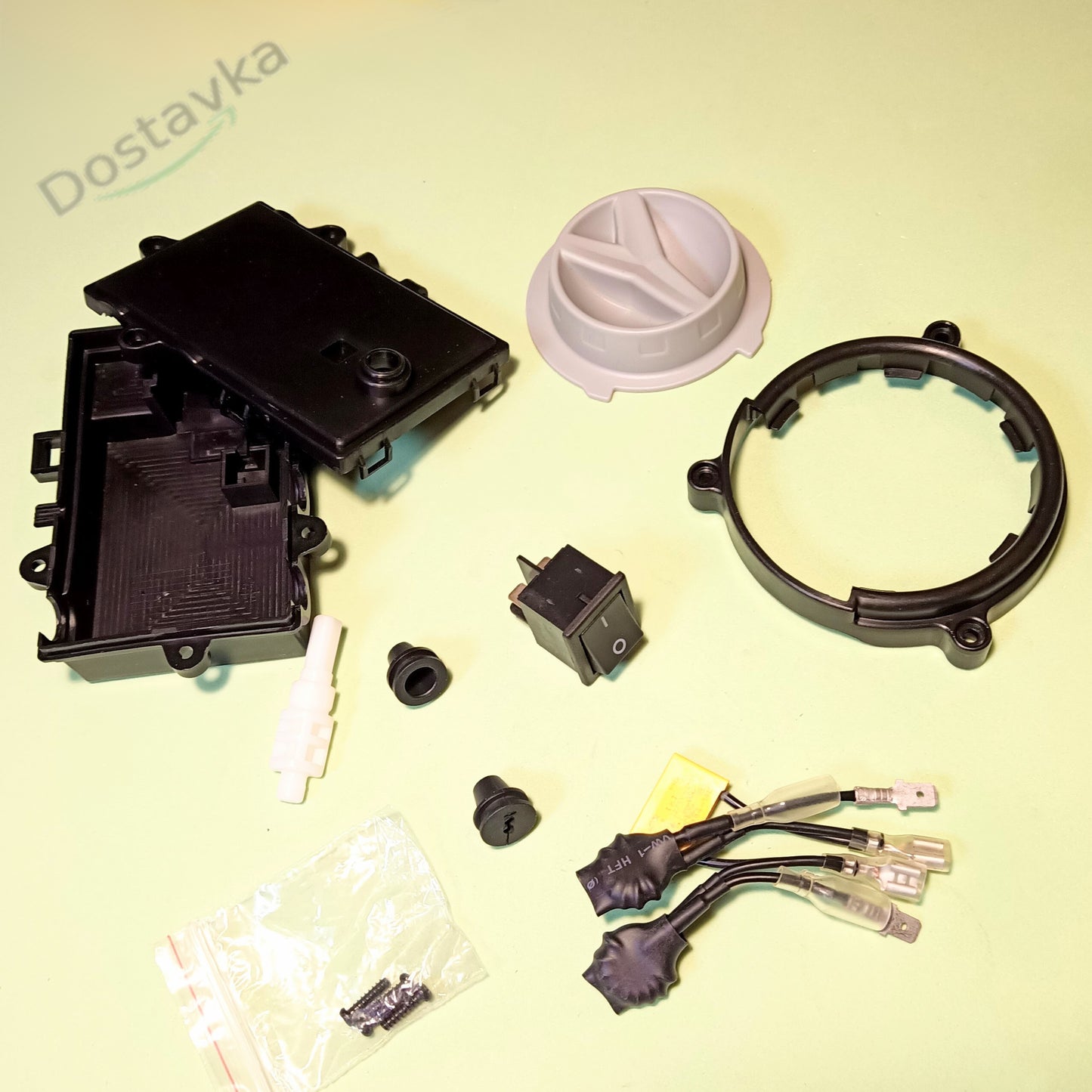 Intertool/NPO Garden CW 7.5/2.2 car washer water pump toggle switch (assembled) (A44)