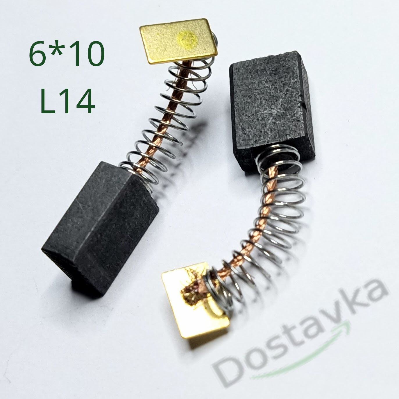 Brushes 10x6-L14 for grinder and circular electric saw