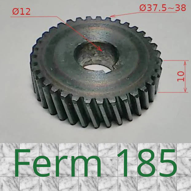 Stern/ Ferm CS-185 circular saw driven gear d12*37.5 h9-13 t35