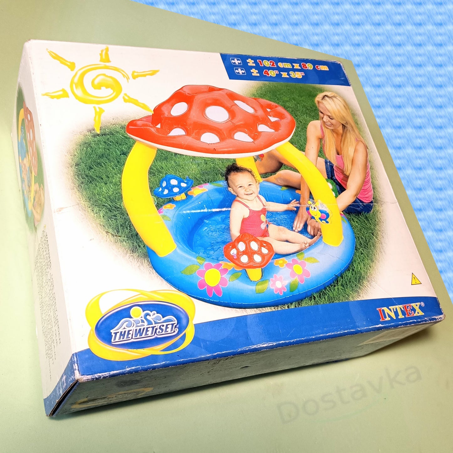Intex Children's Pool Mushroom 57407 (Inflatable, 102 cm)