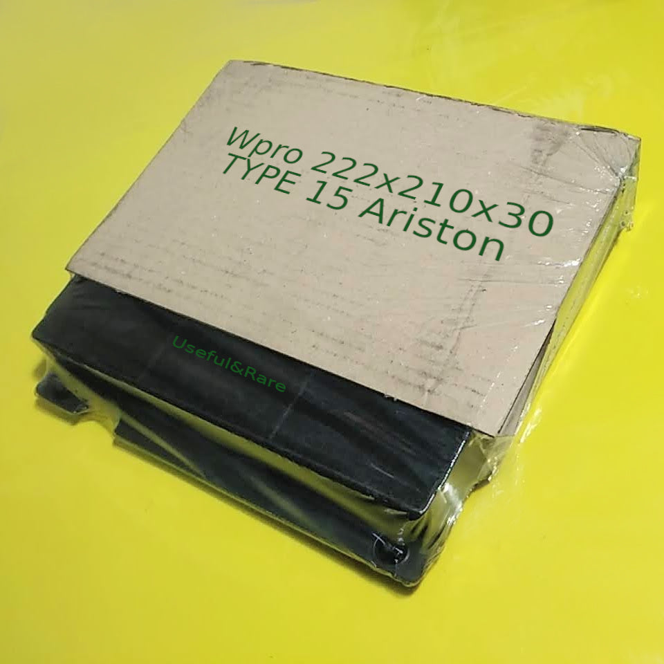 Carbon filter for hood TYPE 15 Wpro 222x210x30mm Ariston