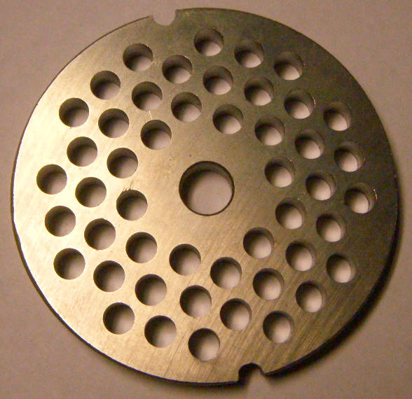 Mesh d61.5*h6*d5 for auger of electric meat grinder Zelmer (two grooves)