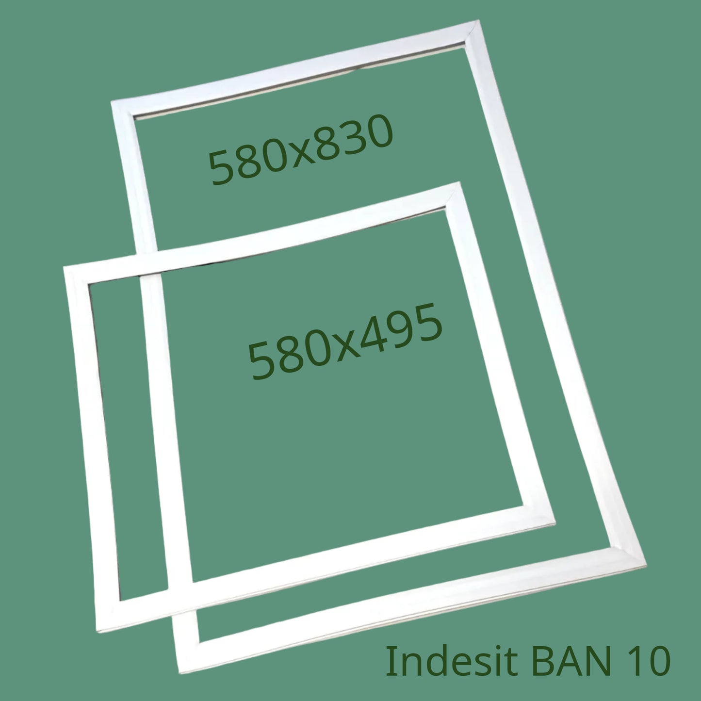 Indesit Refrigerator Gasket Set BAN 10 (580x830, 580x495)