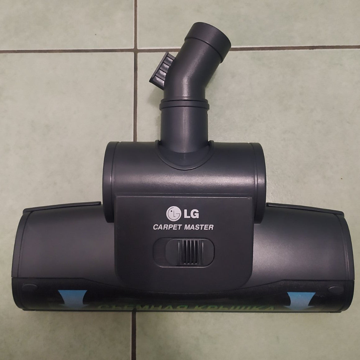 Turbo brush for vacuum cleaner NZ-56 on pipe D=32mm LG dark gray