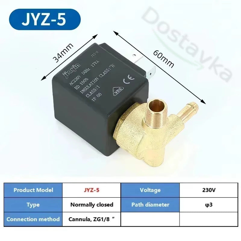 Philips Steam Generator Solenoid Valve (JIAYIN JYZ-5, 423901013832)