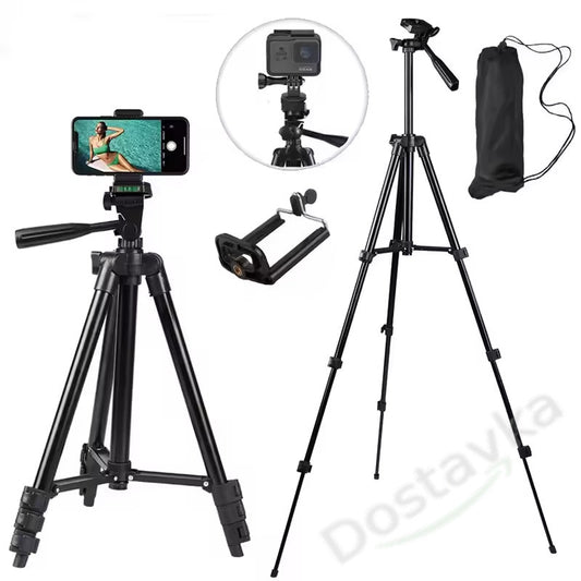 Universal Phone Camera Tripod 3120 (34-102cm, Bluetooth, Bag)