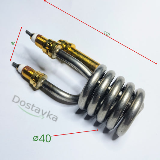 Instantaneous water heating element 3 kW external thread