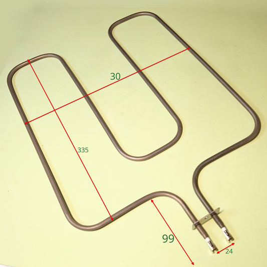 Beko oven Bottom heating element 1100W 230V 300*400mm
