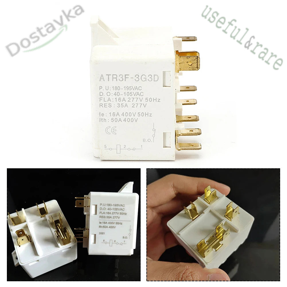 5-pin start relay HLR3800-4G3D (cube) PTC for air conditioner, refrigerator compressor