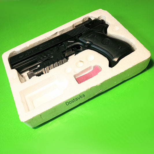 Pneumatic pistol P.718d BB 6mm airsoft with laser sight