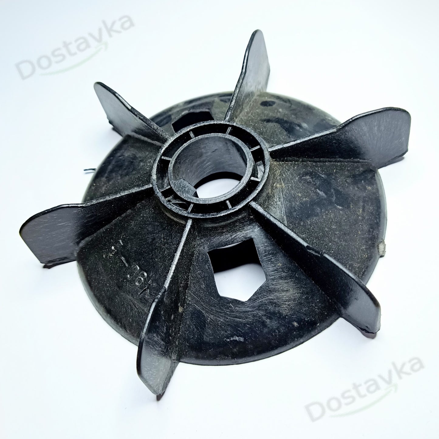 AIS-90S-2-B35 Fan Impeller (d24*d134*28) (z6) (Type 2/3) Plastic for Pump Motors (A05/007)