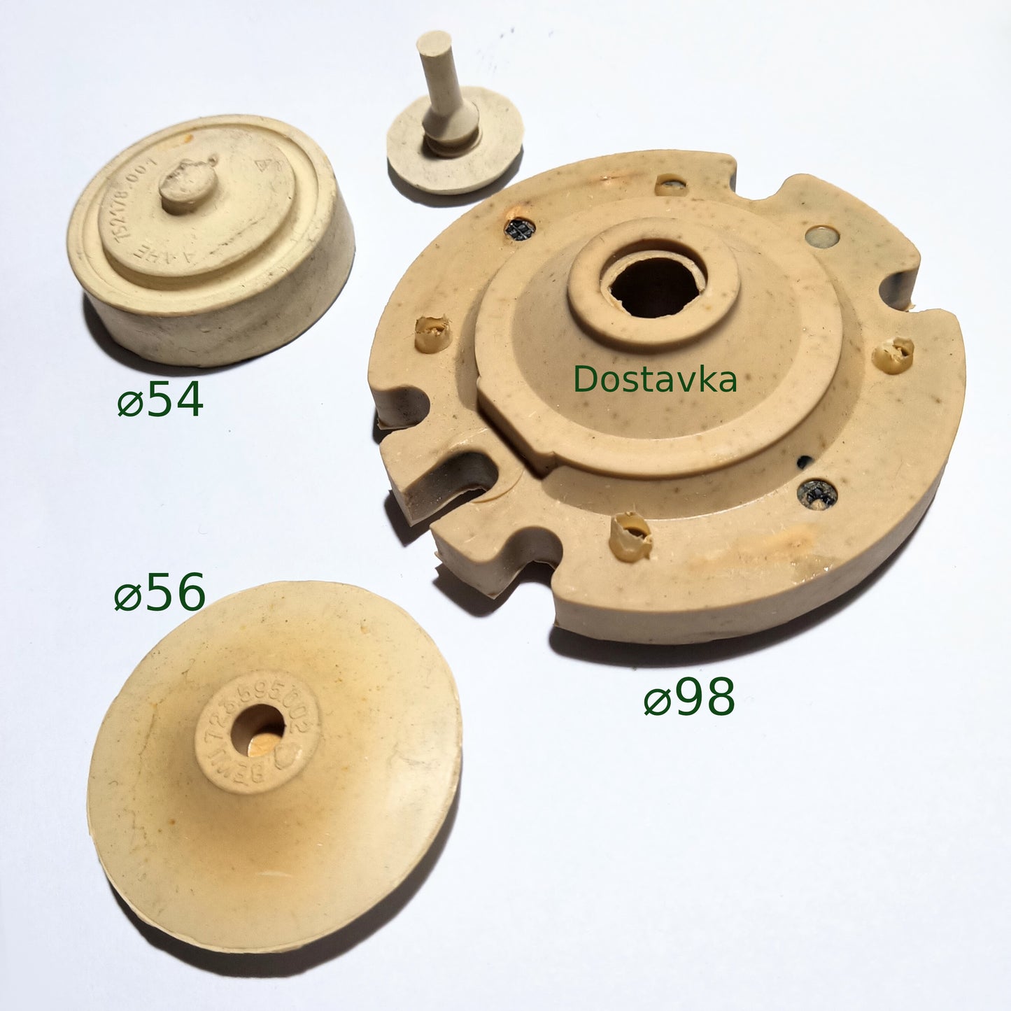 Repair kit for submersible 1-valve vibration pump Malysh/Rucheek/Urozhay