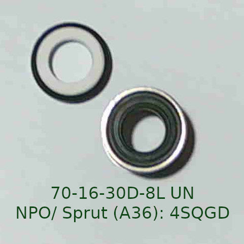 4SQGD series pumps (A36) mechanical seal 70-16-30D-8L (ceramic/graphite) UN