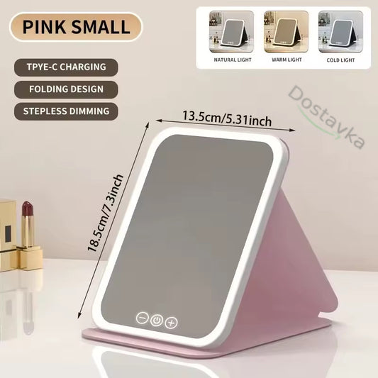USB Folding Makeup Mirror 806