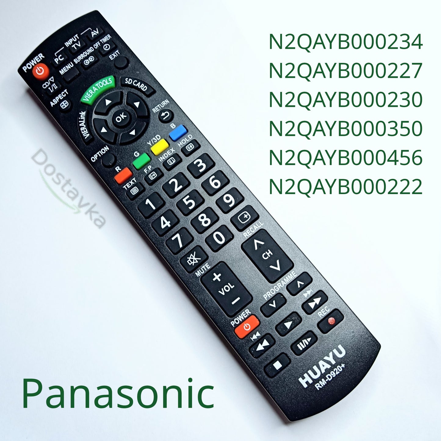 Panasonic TV Remote control N2QAYB000234 N2QAYB000230 N2QAYB000350 N2QAYB000222