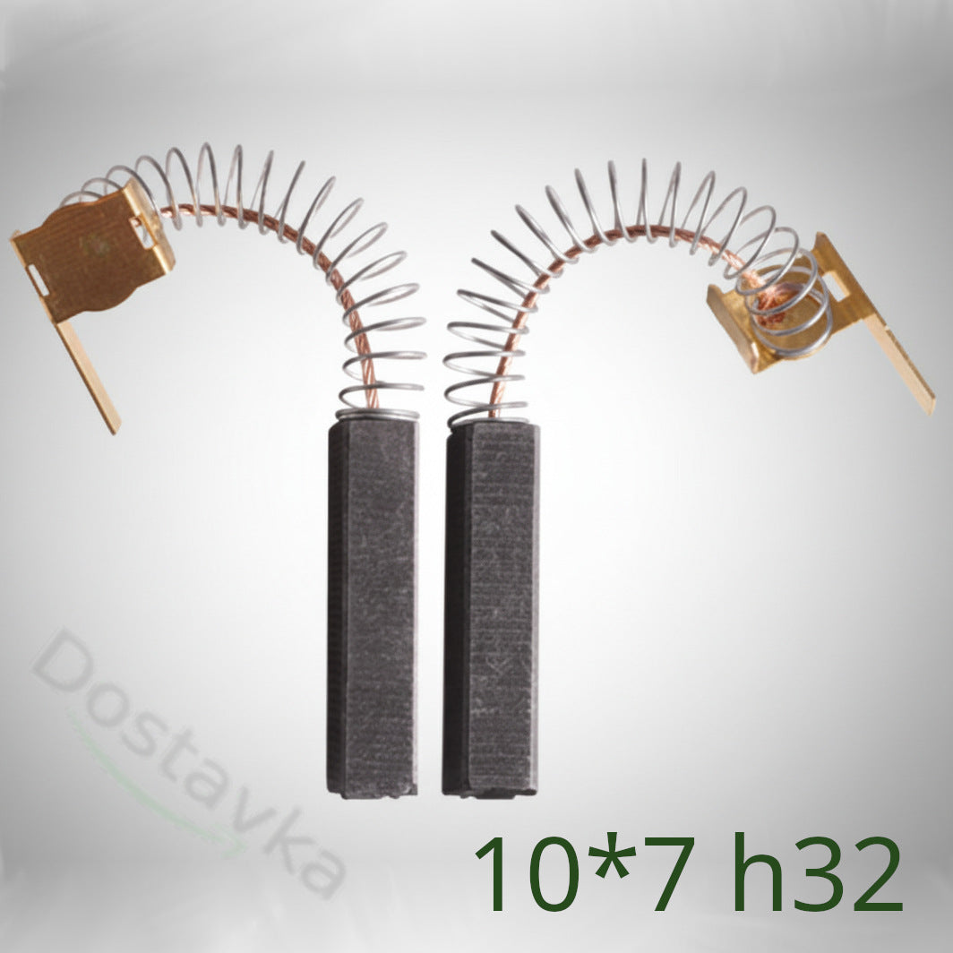 10x7 h32 Carbon Brushes for Vacuum Cleaner Motor