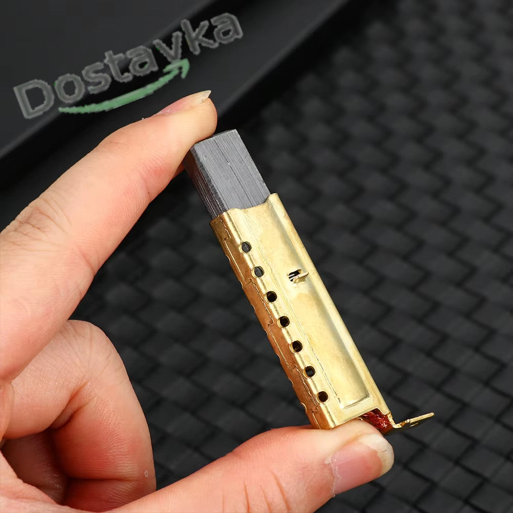 Set of brushes 5*12.5*34 with brass holders for washing machine