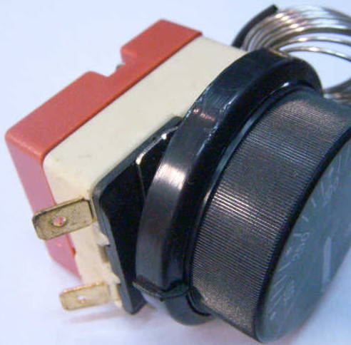 Thermostat up to 300°C at 16A for electric oven, soldering iron (6mm tube)