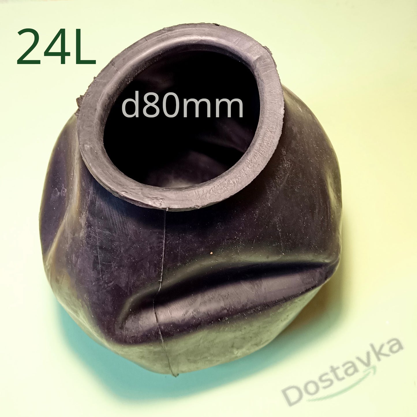 Hydraulic accumulator tank pressure membrane 24l 80mm