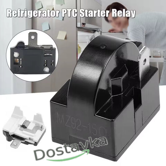 Starting and protective kit 15 Ohm 1/6H (2 pin) for refrigerator with compressor R600a