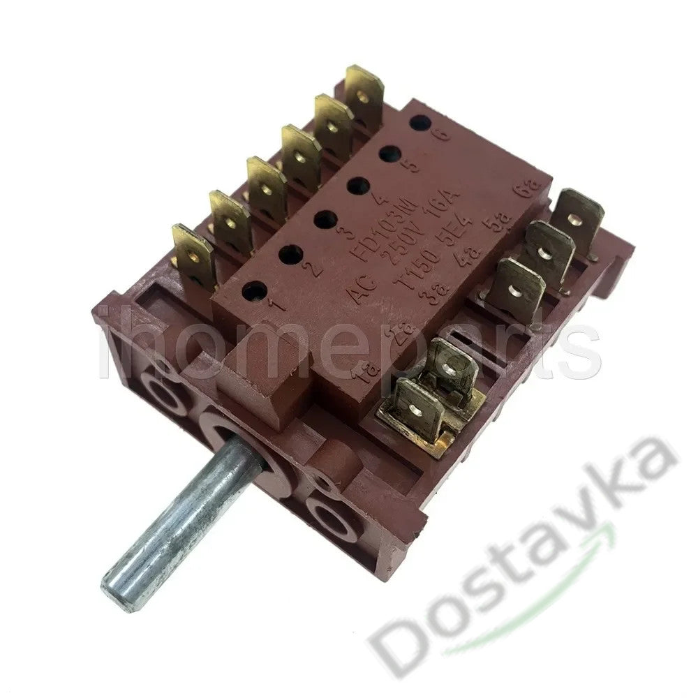 Baumatic oven Rotary selector switch FD103M AC 250V 16A 10 positions