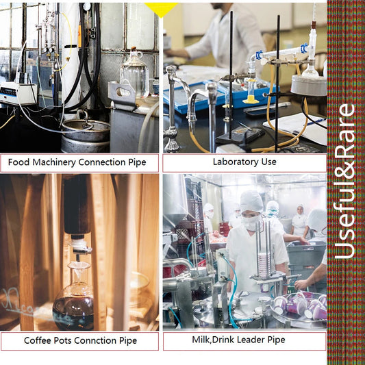 Пищевой прозрачный силиконовый шланг с внутренним диаметром 0,5-14 мм