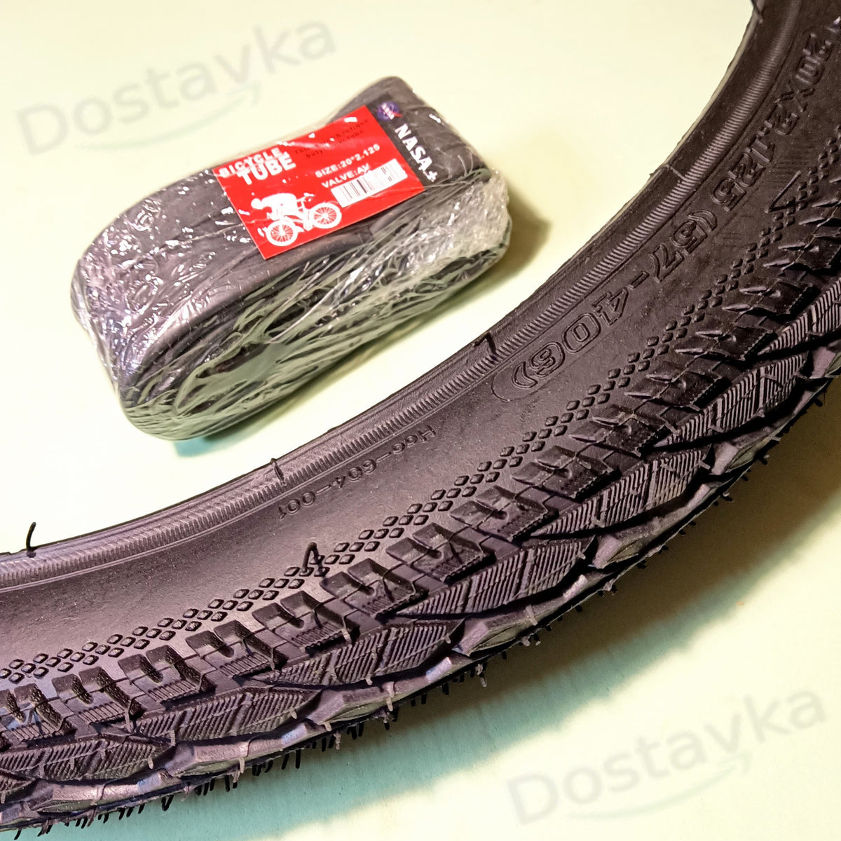 Aist, Desna Bicycle Tire BMX (20x2.125, 57-406, Wide Herringbone)