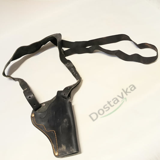 Universal operational holster for pistols (on the shoulder/on the belt) with a mount for handcuffs