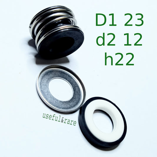 Mechanical seal G1/G12-12(S3)-24D-5L (ceramics/graphite) for drainage and fecal pumps NPO DSP550RA/ DSPPD/ WCLift600/2F