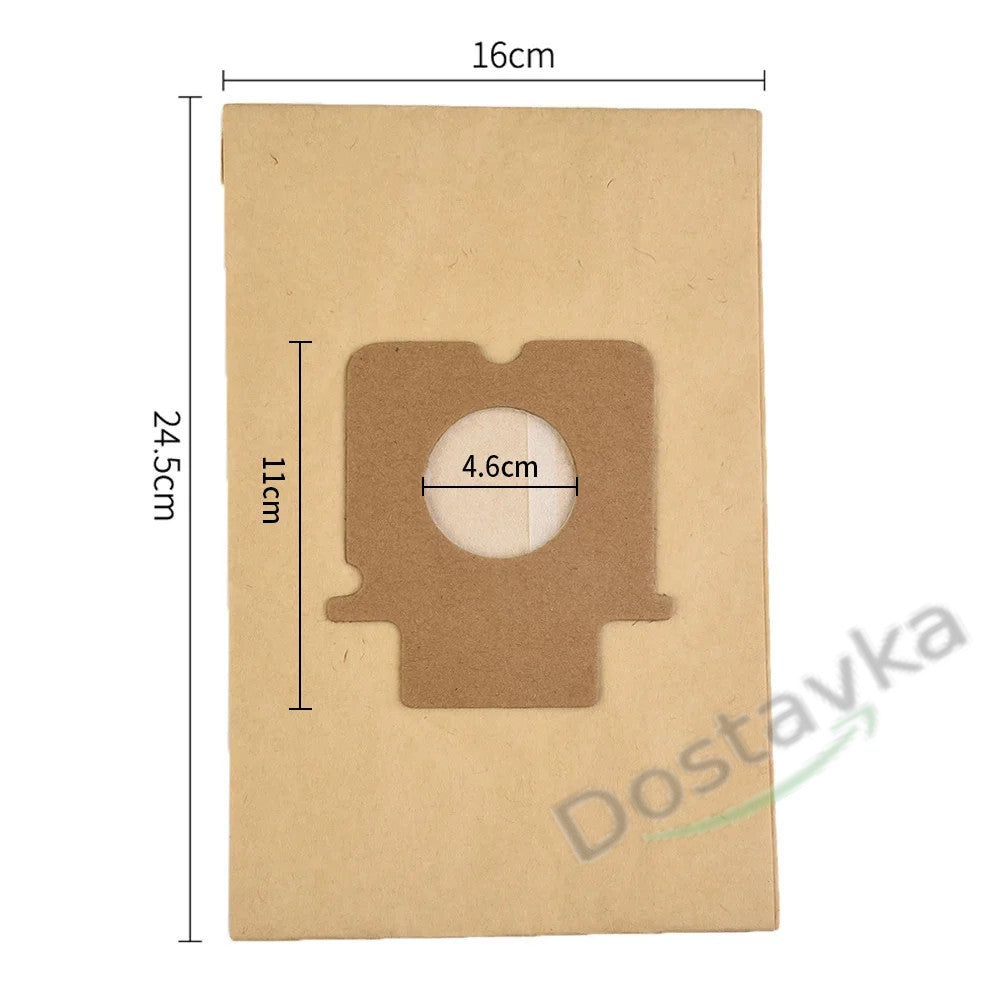 Black&Decker/Panasonic vacuum cleaner Set of paper bags (5 pcs) Type C-20E