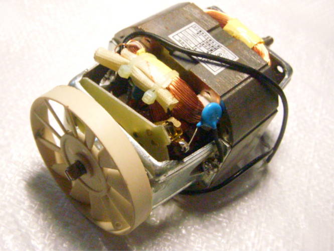 Electric motor HC8835 for juicer, on thread