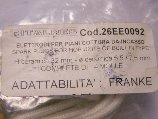 Italian spark plug 26EE0092 gas stove Danke