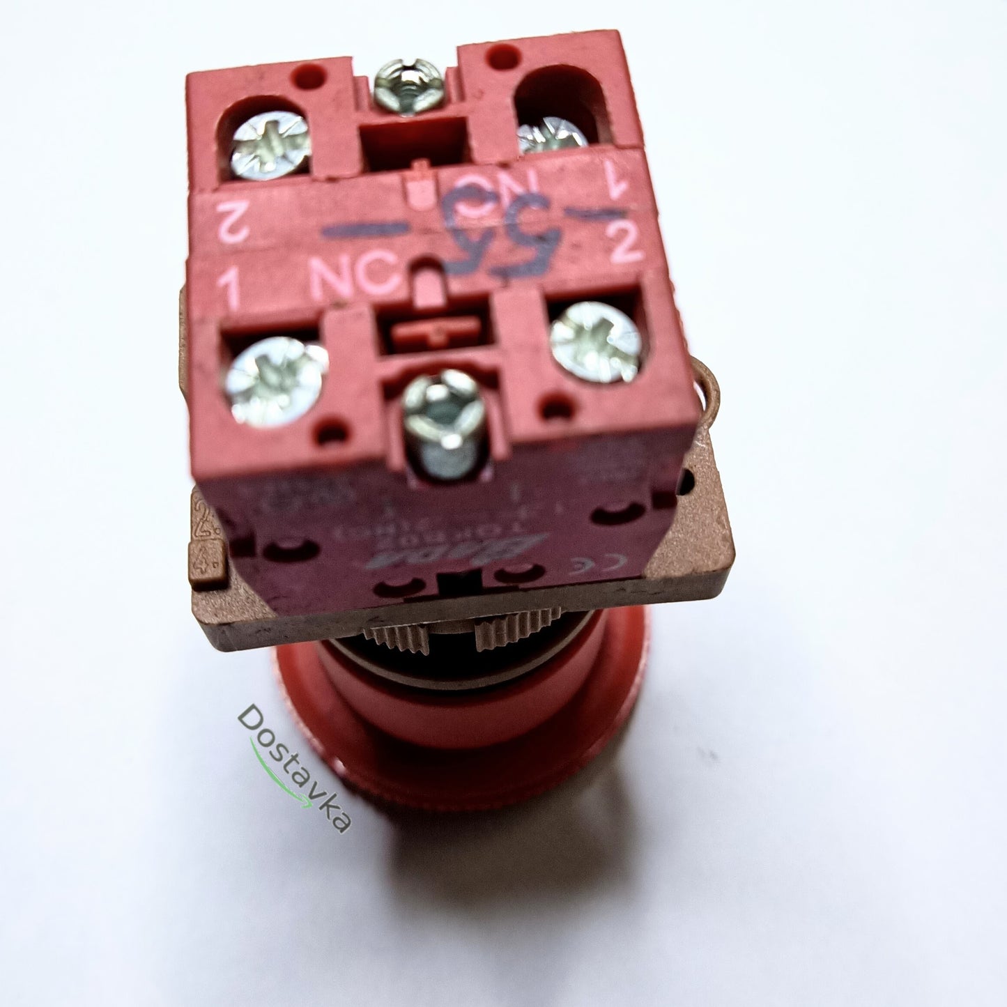 BADA TQKB02 (Schneider) mushroom-shaped emergency STOP button with locking mechanism