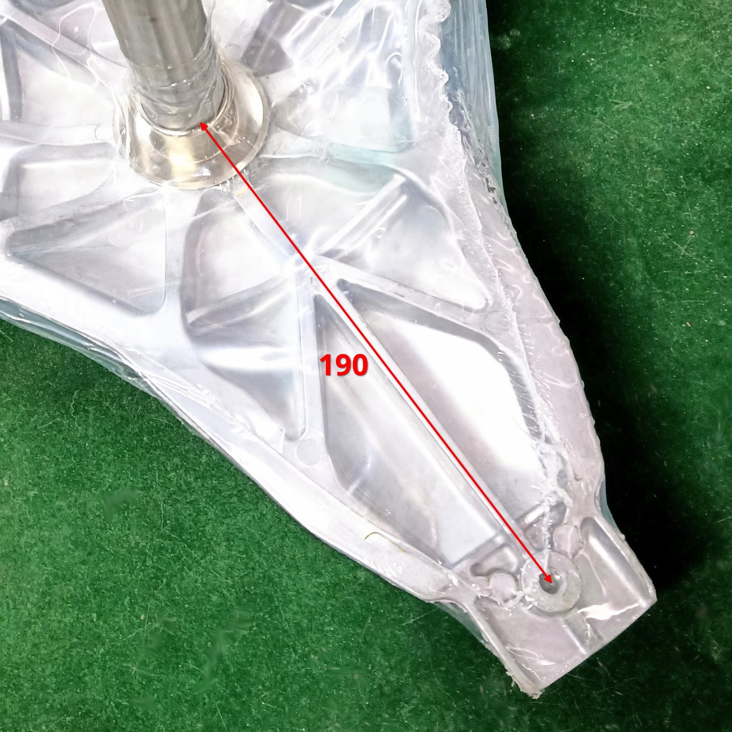 Miele COD.820 EBI Washing Machine Drum Spider Shaft Length 119.7mm