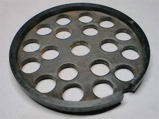 Concave grid d49*54*7.5 outlet of the auger of the meat grinder