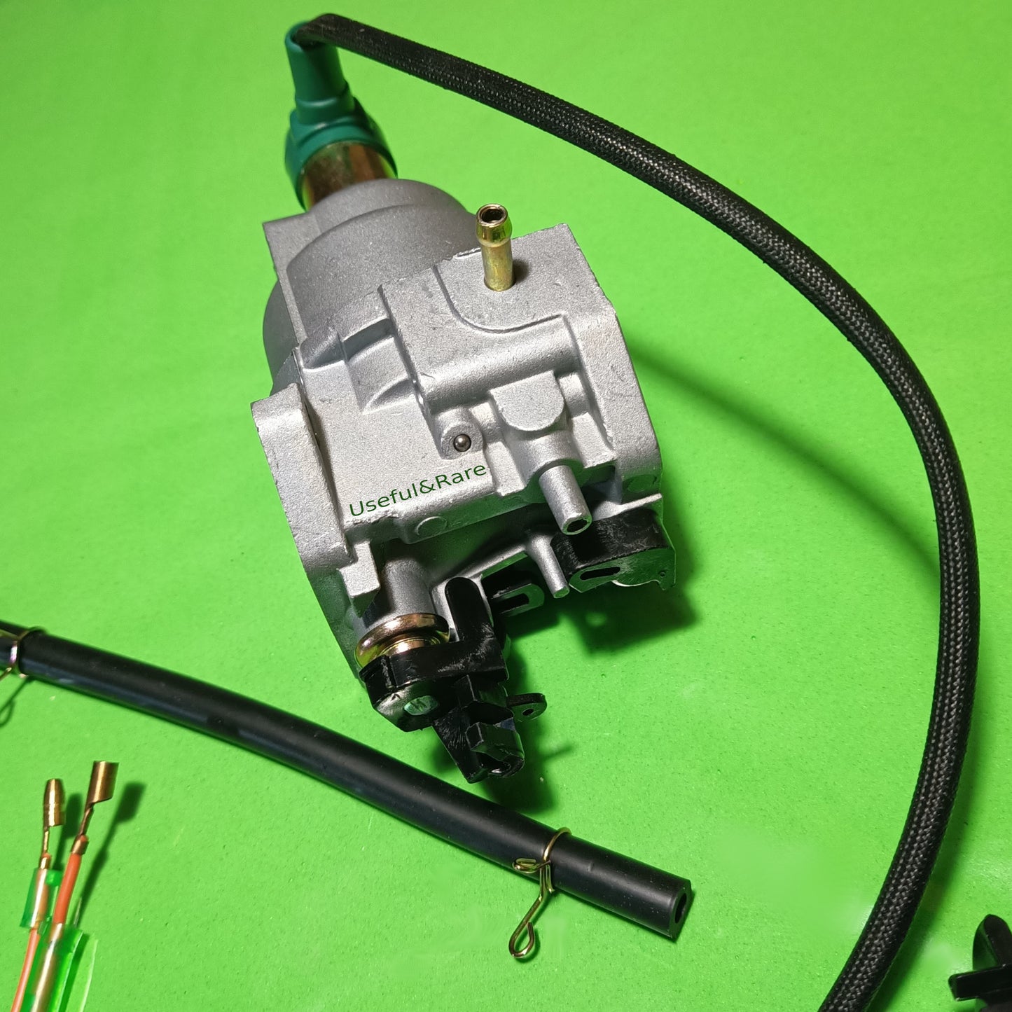 Carburetor MH-GX390 for (motor block) generator Dorkel DRG-3822P 188F under the lever damper with an electric valve (L mc 30 mm)