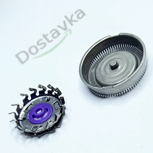 Round mesh knife of the cutting unit of the electric razor VT-1370-1379