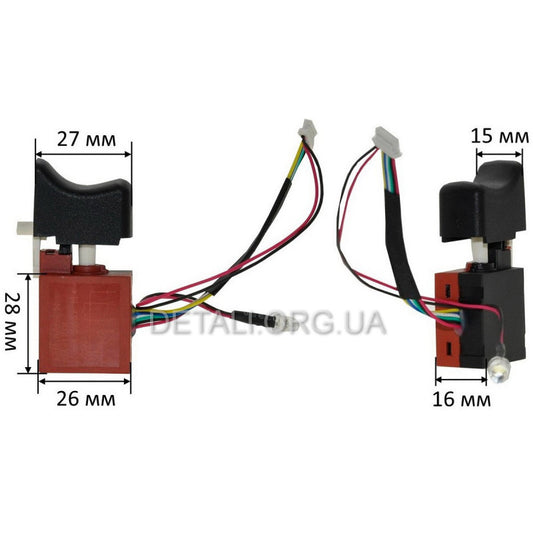 Кнопка шуруповерта Tekhmann TCD-65/I20 BS
