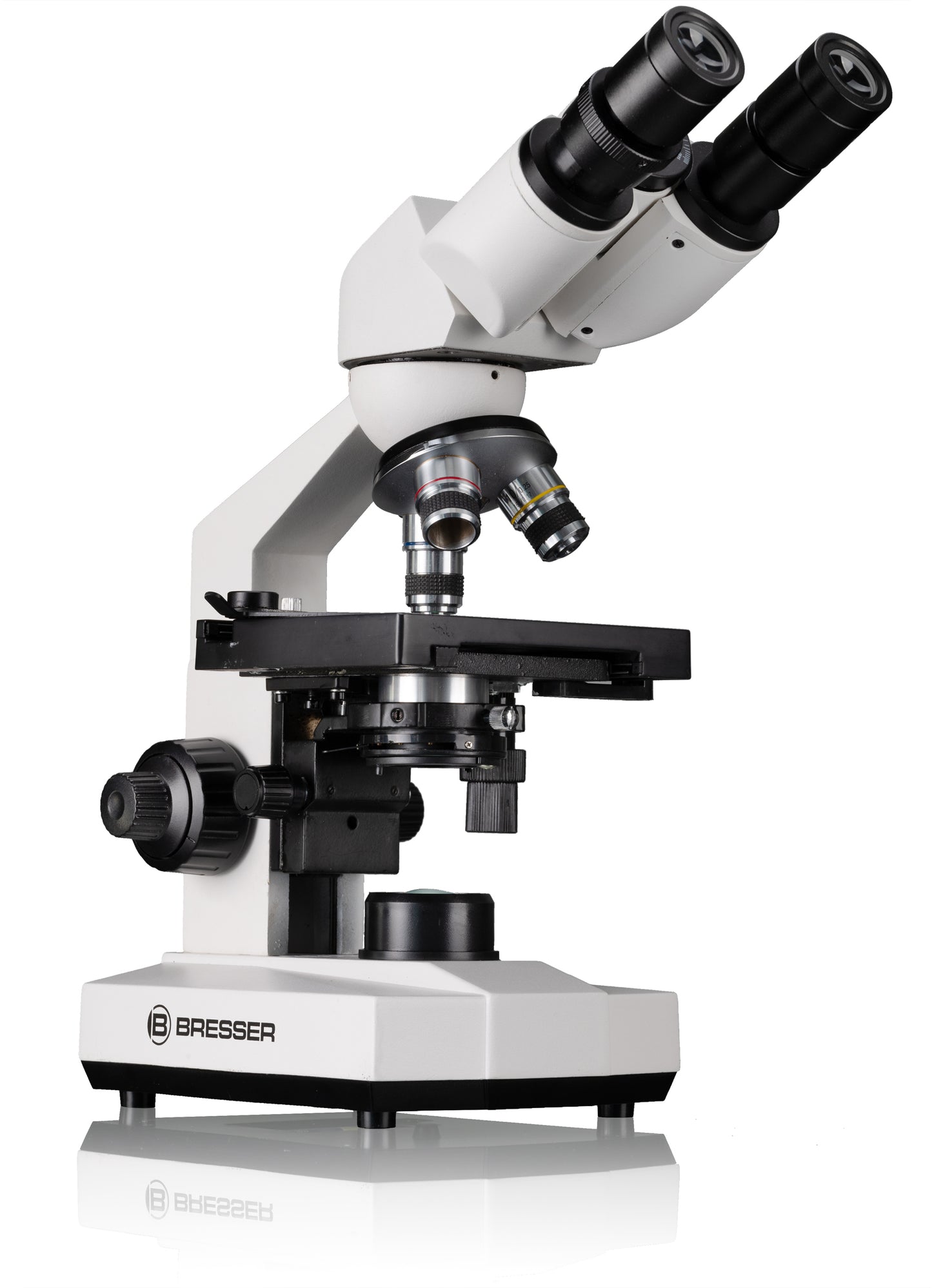 Microscope Bresser Erudit Basic Bino 40x-400x with adapter for smartphone (5102200)