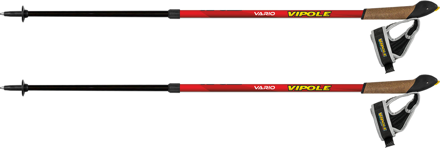 Палиці для скандинавської ходьби Vipole Vario Red DLX (S2030)