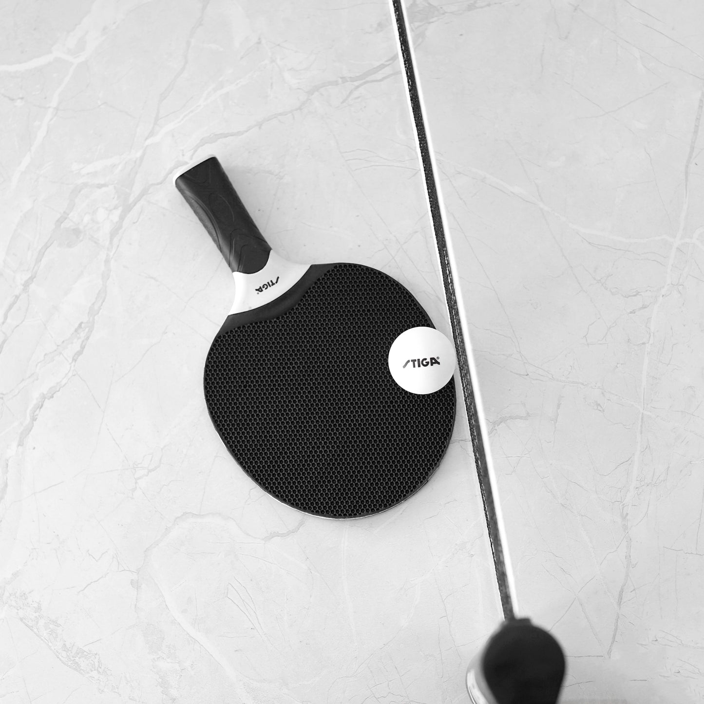 Table tennis racket Stiga Seasons Anywhere Black FL (1210-0122-01)