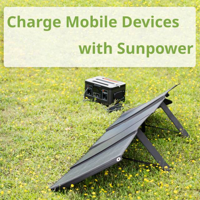 Portable charging device Sonya panel Bresser Mobile Solar Charger 120 Watt USB DC (3810070)