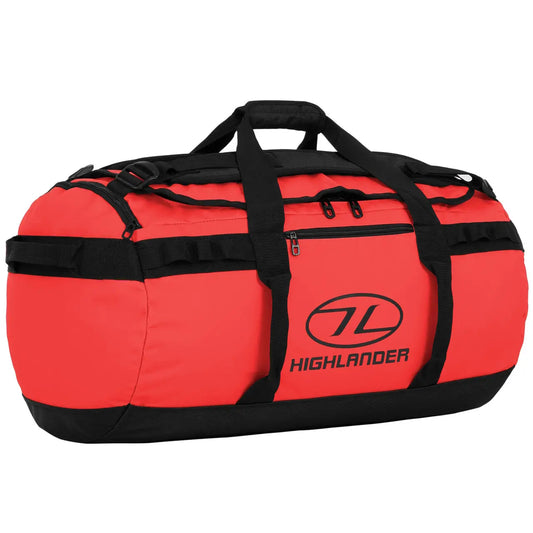 Waterproof travel bag Highlander Storm Kitbag 65L Red (DB123-RD)