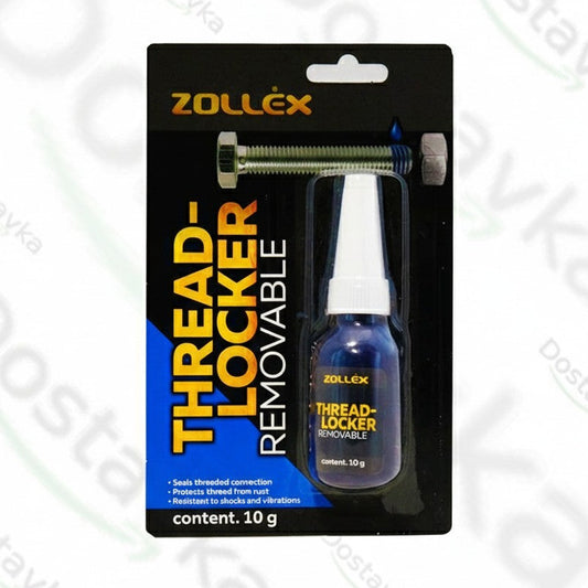 Фиксатор резьбы синий Zollex 10 грамм - изображение 1